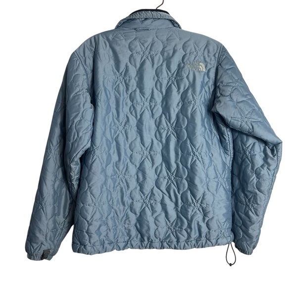 THE NORTH FACE Star Quilt Jacket in Powder Blue Size Medium — Gorgeous!!! - Picture 2 of 8